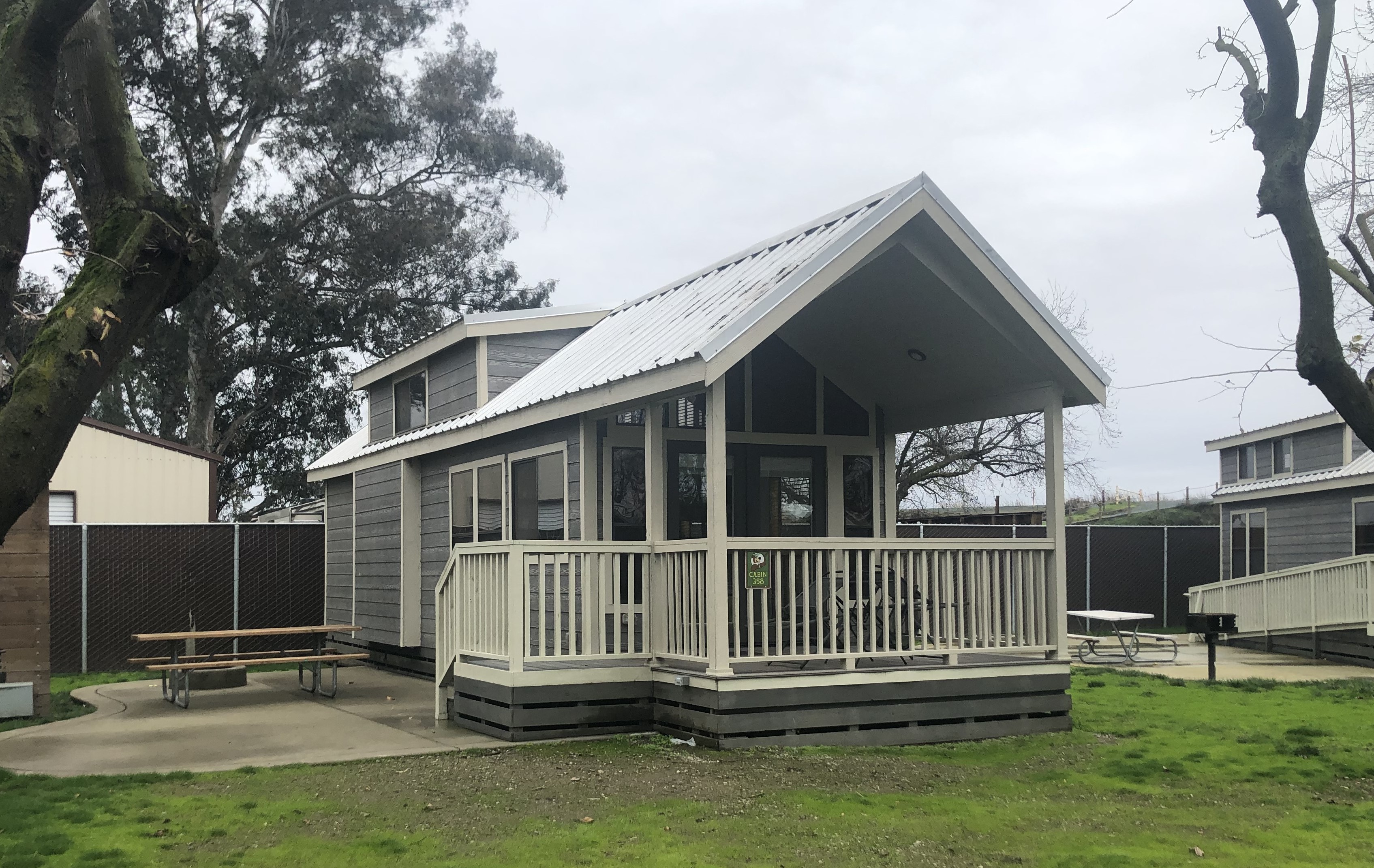 Exterior of a Hero Lodge
